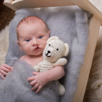 baby with bear